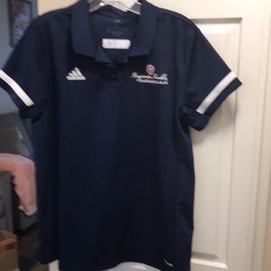 4 for $10 💗💗 Adidas navy blue aeroready polo shirt